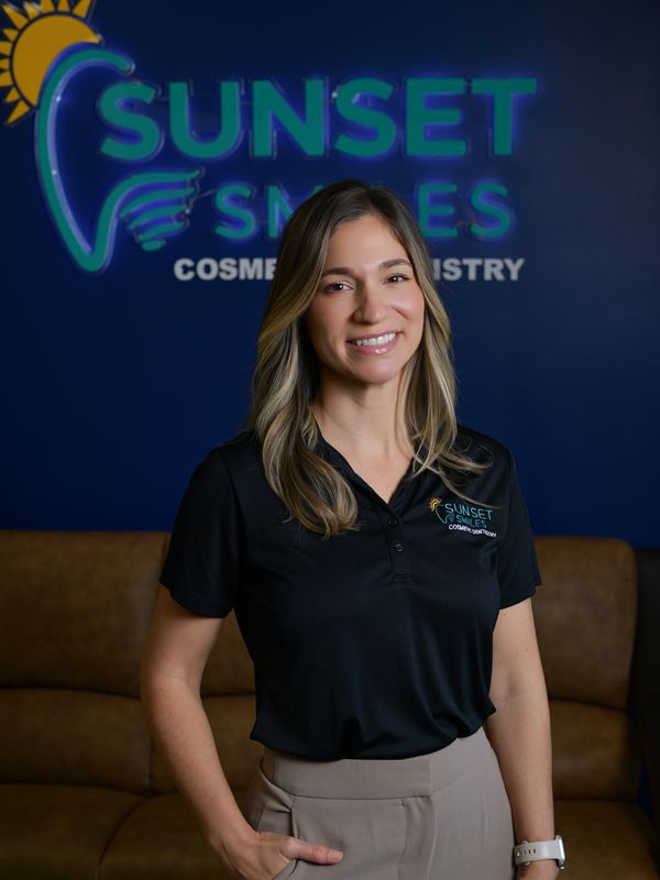 Dr. Magela Martinez, DMD — owner and dentist at Sunset Smiles Cosmetic Dentistry in Jupiter, FL
